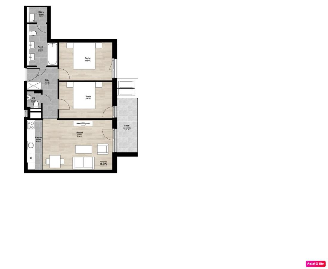 Bp Garden Apartment Budapeşte Dış mekan fotoğraf